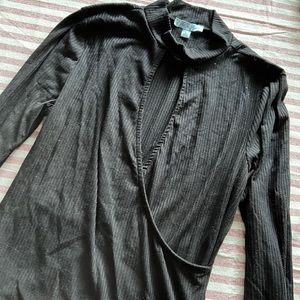 Black sweater top!